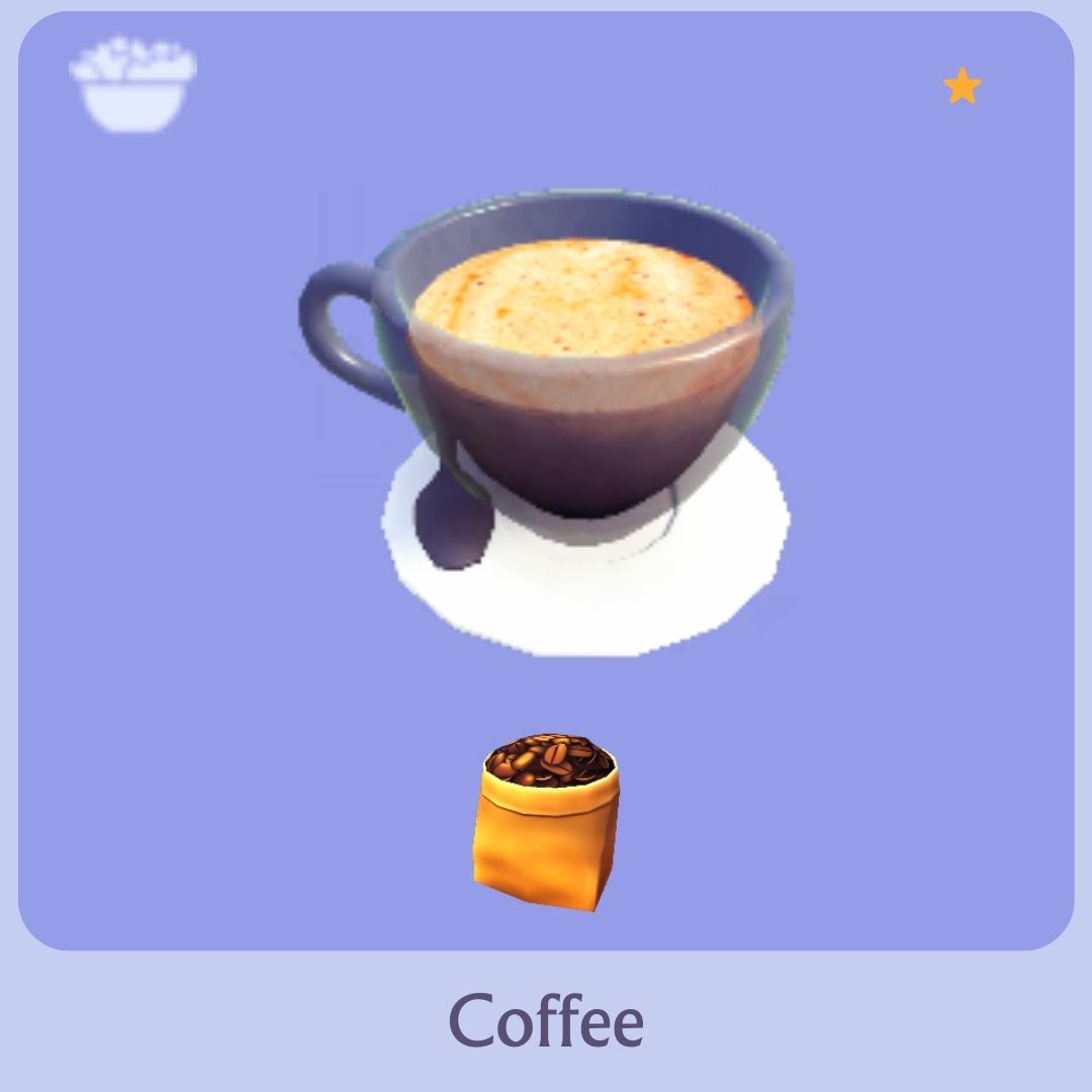 Coffee - Disney Dreamlight Valley Recipe