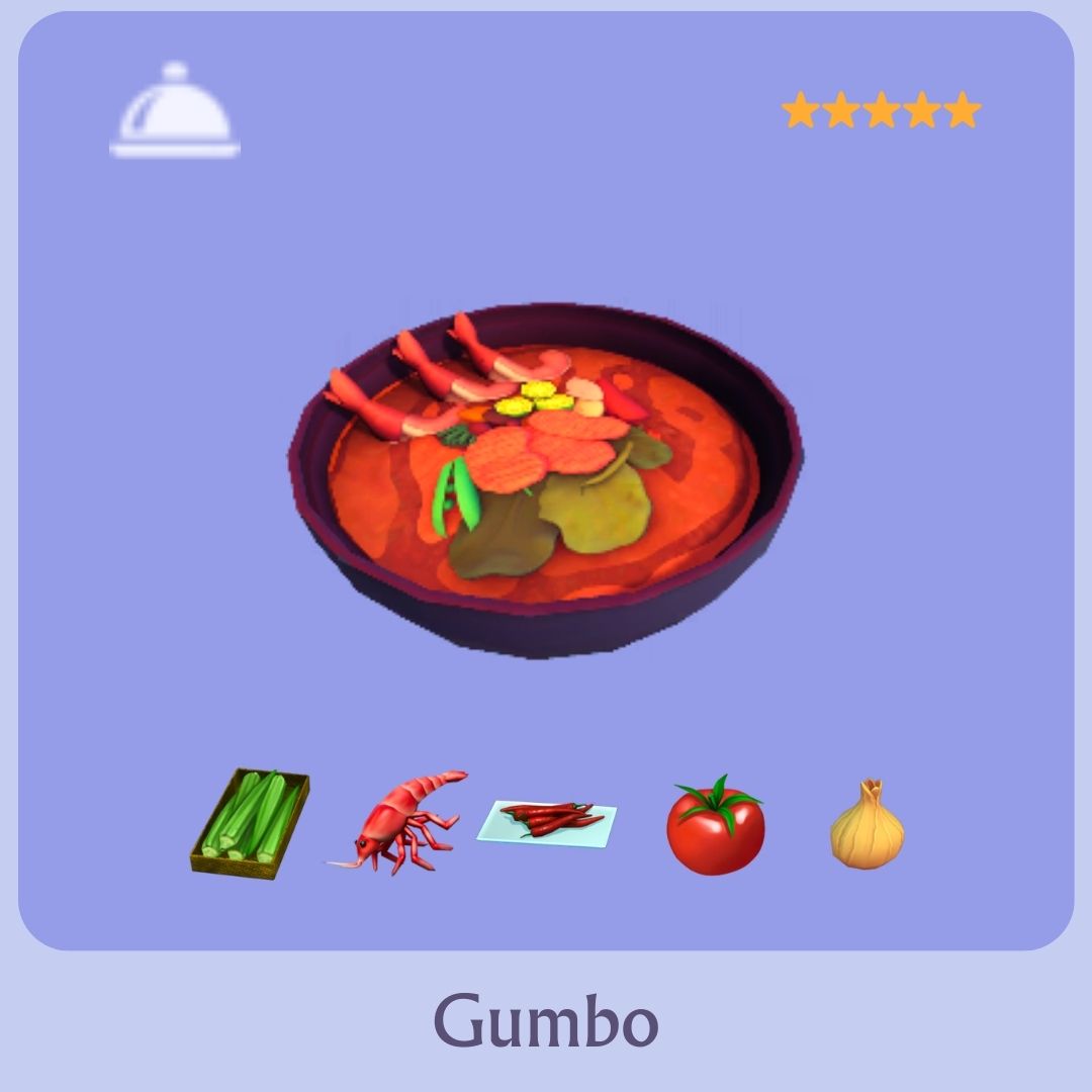 Gumbo Disney Dreamlight Valley Recipe