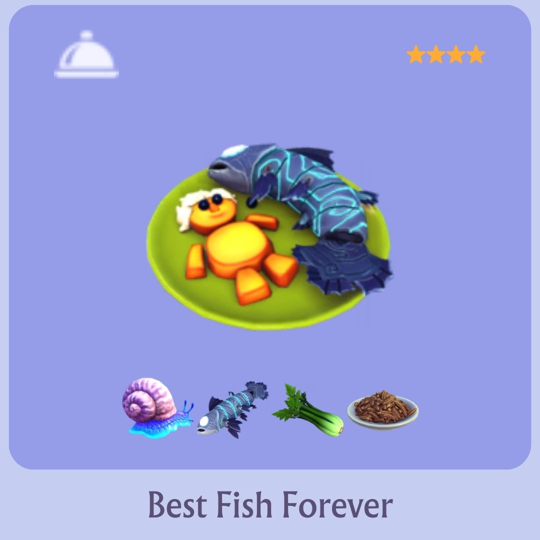 Best Fish Forever Disney Dreamlight Valley Recipe