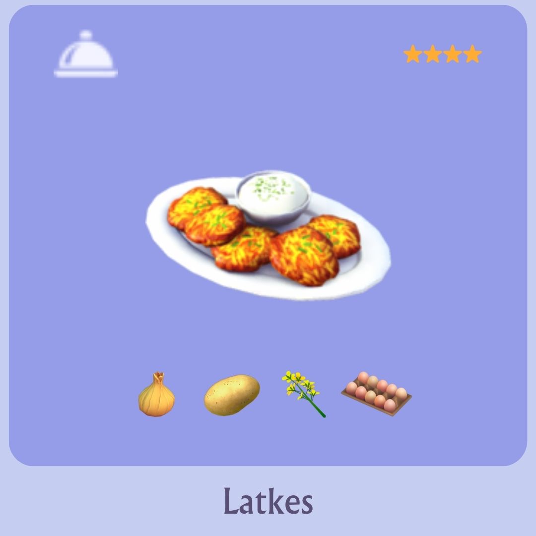 Latkes Disney Dreamlight Valley Recipe