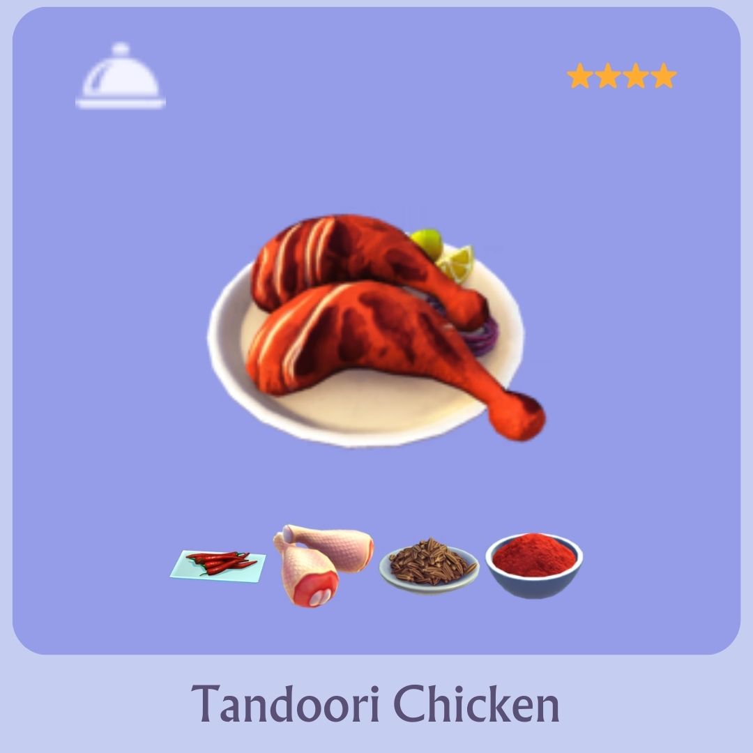 Tandoori Chicken Disney Dreamlight Valley Recipe