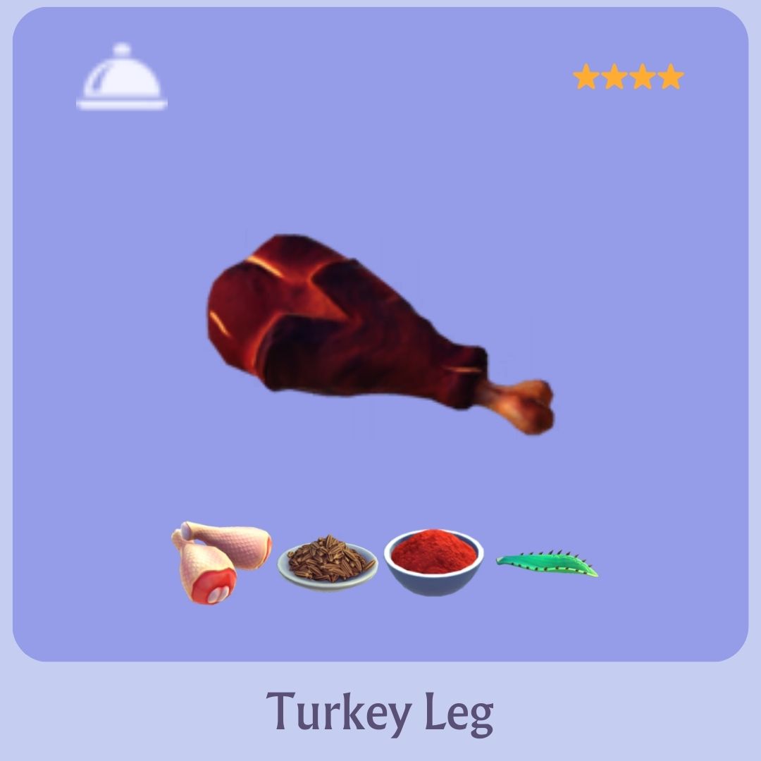 Turkey Leg Disney Dreamlight Valley Recipe