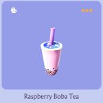 Raspberry Boba Tea Disney Dreamlight Valley Recipe