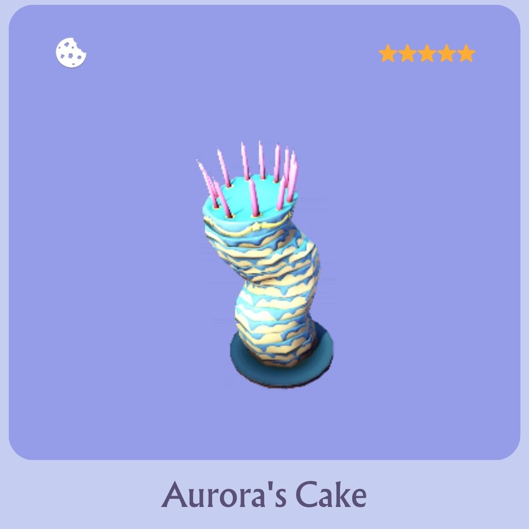 Aurora's Cake Disney Dreamlight Valley Recipe