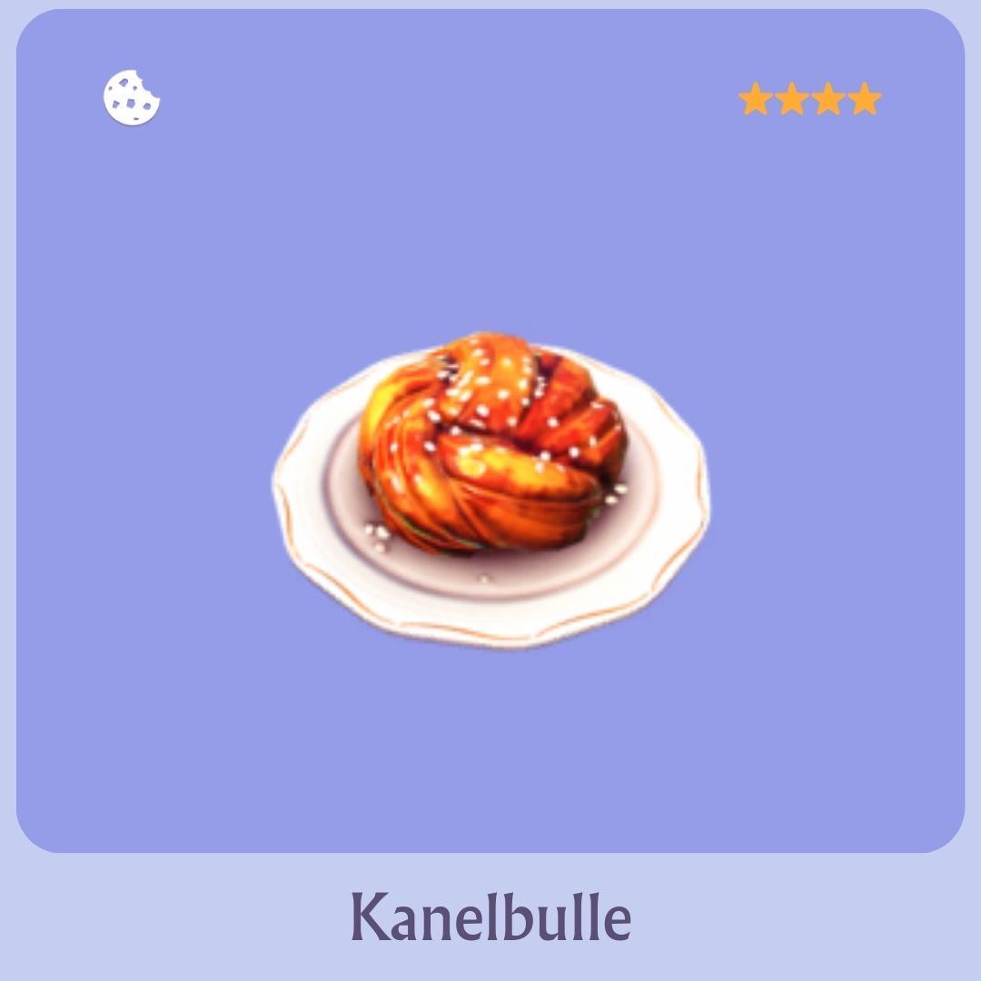 Kanelbulle Disney Dreamlight Valley Recipe