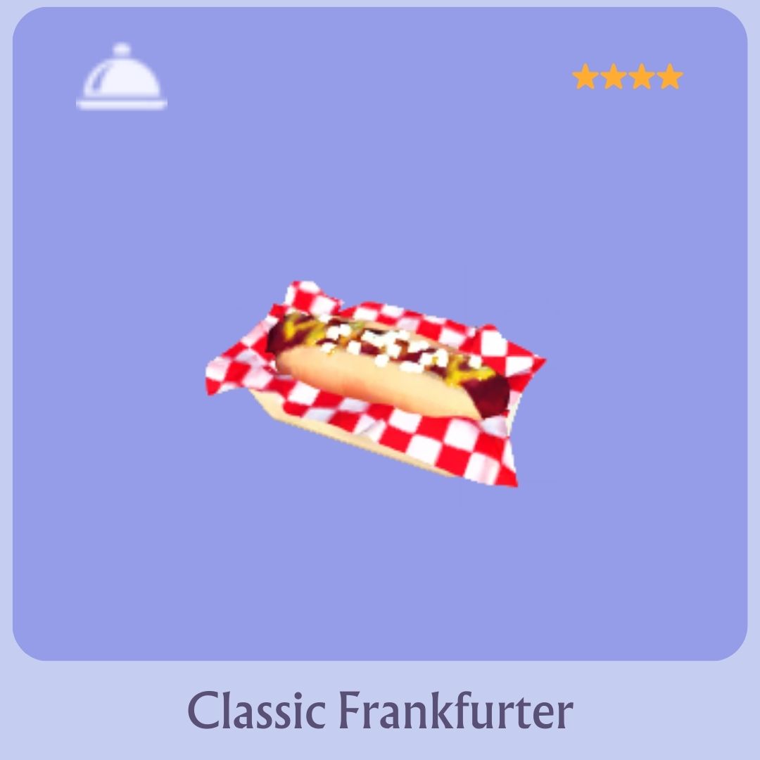 Classic Frankfurter Disney Dreamlight Valley Recipe