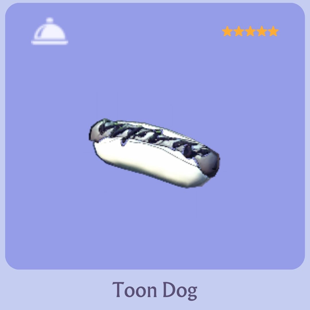 Toon Dog Disney Dreamlight Valley Recipe