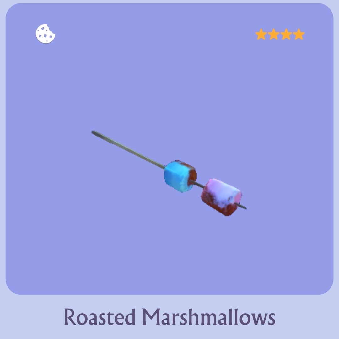Roasted Marshmallows Disney Dreamlight Valley Recipe